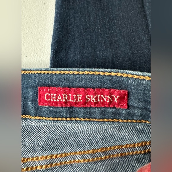 Lucky Brand Charlie Skinny Ankle Jeans Low Rise Size 00/24 - Picture 9 of 13